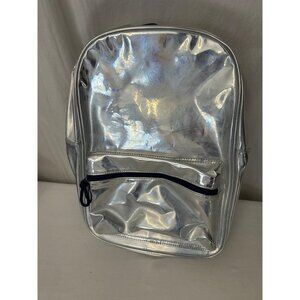 J Crew BS640 Girls' backpack in metallic fabric